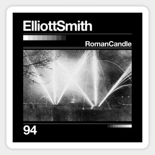 Elliott Smith / Roman Candle - Artwork 90's Design Magnet